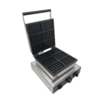 CS Euro Square Waffle Maker 6 Piece 1750W Belgian Countertop KRW-6B