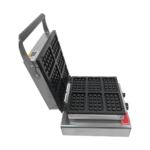 CS Euro Square Waffle Maker 6 Piece 1750W Belgian Countertop KRW-6B