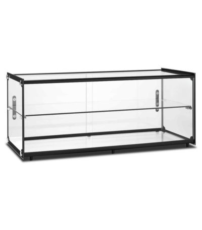 CS Euro Neutral Display Case 115L Black Countertop 933mm KRZ-115Z