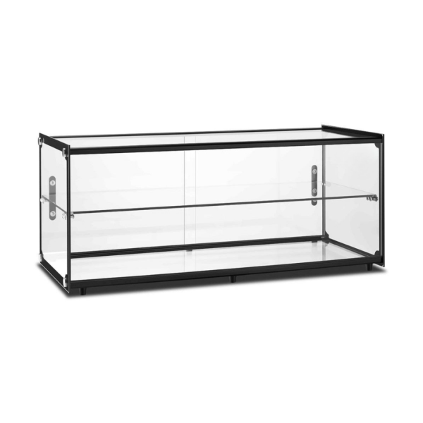 CS Euro Neutral Display Case 115L Black Countertop 933mm KRZ-115Z