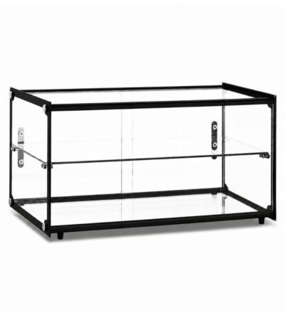 CS Euro Neutral Display Case 65L Black Countertop 568mm KRZ-65Z
