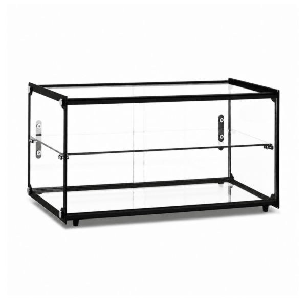 CS Euro Neutral Display Case 65L Black Countertop 568mm KRZ-65Z