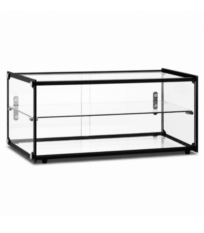 CS Euro Neutral Display Case 85L Black Countertop 743mm KRZ-85Z