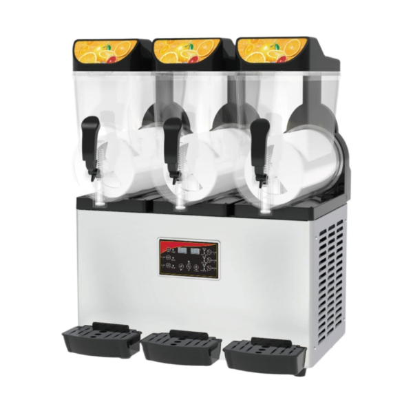 CS Euro Commercial Triple Slush Machine 3x15 litres 2-in-1