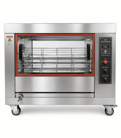 CS Euro Commercial Digital Electric Chicken Rotisserie Oven 4 baskets 12-16 chickens Countertop KY268