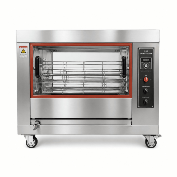 CS Euro Commercial Digital Electric Chicken Rotisserie Oven 4 baskets 12-16 chickens Countertop KY268