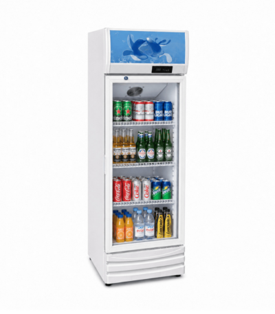CS Euro Upright Bottle Cooler 290L Single Glass Door LC290B
