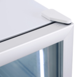 CS Euro Countertop Display Freezer 80L Glass Door White LD80