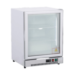 CS Euro Countertop Display Freezer 80L Glass Door White LD80