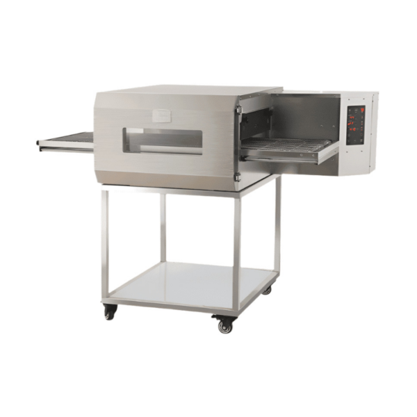 CS Euro Commercial Electric Conveyor Pizza Oven Standing 18" 20 Pizzas/Hour Digital LM18D
