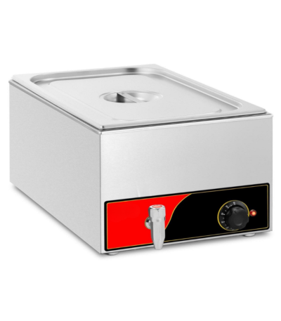 CS Euro Countertop Bain Marie GN1/1 with Drain Tap M111