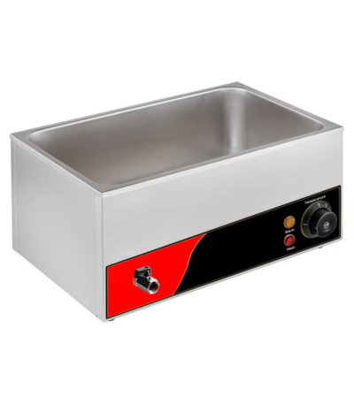 CS Euro Countertop Bain Marie GN1/1 with Drain Tap M400