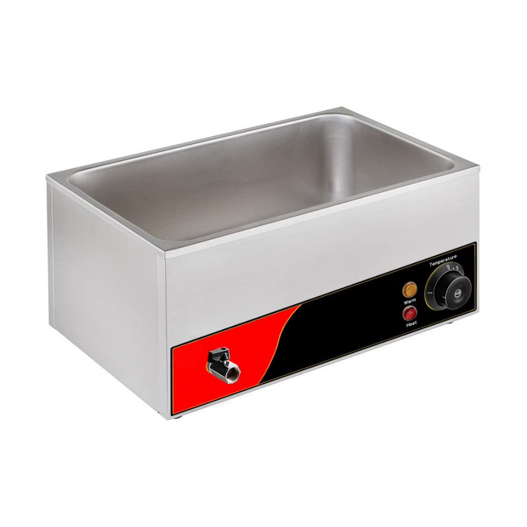CS Euro Countertop Bain Marie GN1/1 with Drain Tap M400 CS Euro Countertop Bain Marie GN1/1 with Drain Tap M400