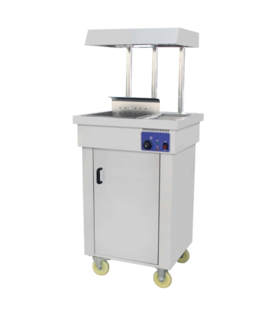 CS Euro Floor Standing Chip Scuttle Warmer Bagging Station PFW1C1