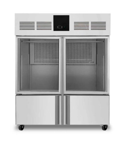 CS Euro Hanging Meat Fridge 1340L Twin Door Butcher Cabinet THL1410MS
