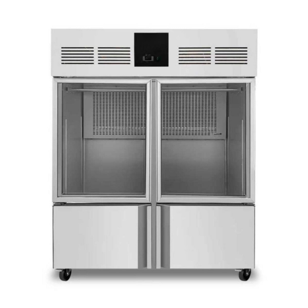 CS Euro Hanging Meat Fridge 1340L Twin Door Butcher Cabinet THL1410MS