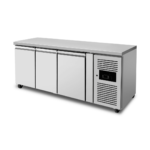 CS Euro Commercial Freezer counter Ventilated 3 doors Depth 700mm THP3100BT