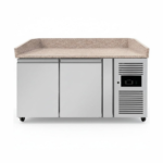 CS Euro Refrigerated Pizza & Bakery Counter 2 doors Granite top Depth 800mm