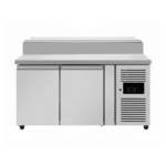 CS Euro Saladette Top Preparation Counter 2 doors 7x GN1/3 1510x800x1085mm