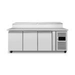 CS Euro Commercial 3 Door Refrigerated Prep Counter THSH3000/800 1/3