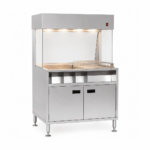 CS Euro Chip Scuttle Dump Bagging & Warming Station 1000mm Electric VF100
