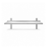CS Euro Adjustable Wall Shelf 1800mm Stainless Steel Single Tier WBS1R183