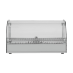 CS Euro Curved Front Heated Display Warmer 25L Countertop XCR25L