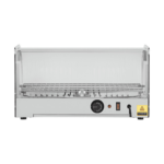 CS Euro Curved Front Heated Display Warmer 25L Countertop XCR25L
