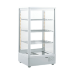 CS Euro Heated Display Cabinet 78L 3 Shelf White Countertop XCR78L