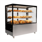 CS Euro Standing Heated Display Cabinet 530L 1500mm 2 Shelf XCR1500Z