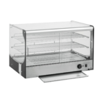 CS Euro Heated Display Warmer 165L 3 Shelf Countertop XCR165F
