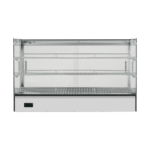 CS Euro Heated Display Warmer 165L 3 Shelf Countertop XCR165F
