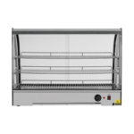 CS Euro Curved Heated Display Warmer 165L 3 Shelf Countertop XCR165L