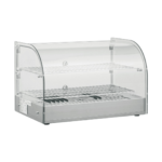 CS Euro Curved Heated Display Warmer 45L 2 Tier Countertop XCR45L