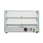 CS Euro Heated Display Warmer 50L 2 Tier Countertop Grab & Go XCR50L
