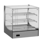 CS Euro Heated Display Warmer 95L 3 Shelf Countertop XCR95F