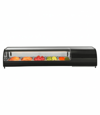 CS Euro Sushi Tapas Display Fridge 5 x GN1/2 1771mm XCS132L