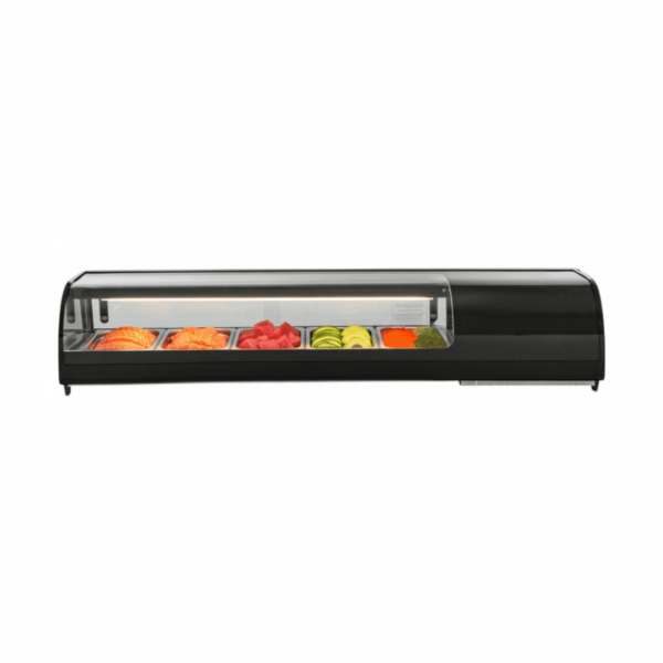 CS Euro Sushi Tapas Display Fridge 5 x GN1/2 1771mm XCS132L