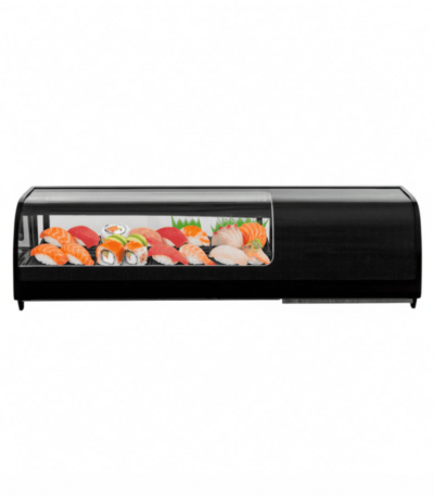 CS Euro Sushi Display Fridge 4 x GN1/3 1148mm Countertop XCS42L