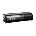 CS Euro Sushi Display Fridge 4 x GN1/3 1148mm Countertop XCS42L
