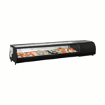 CS Euro Sushi Tapas Display Fridge 6 x GN1/3 1500mm XCS62L