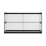 CS Euro Neutral Display Case 41L Black Countertop 555mm XCZ41L