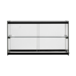 CS Euro Neutral Display Case 41L Black Countertop 555mm XCZ41L