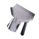 CS Euro Heavy Duty Stainless Steel Chips Scoop French Fry Bagger Right Handle