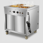 CS Euro Mobile Bain Marie Hot Cupboard 750mm YH2W1