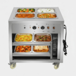 CS Euro Mobile Bain Marie Hot Cupboard 750mm YH2W1