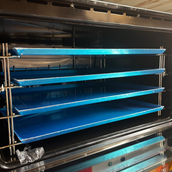 CS Euro Electric Convection Oven with Steam 4 Tray 600 x 400mm 6400W YSD8A