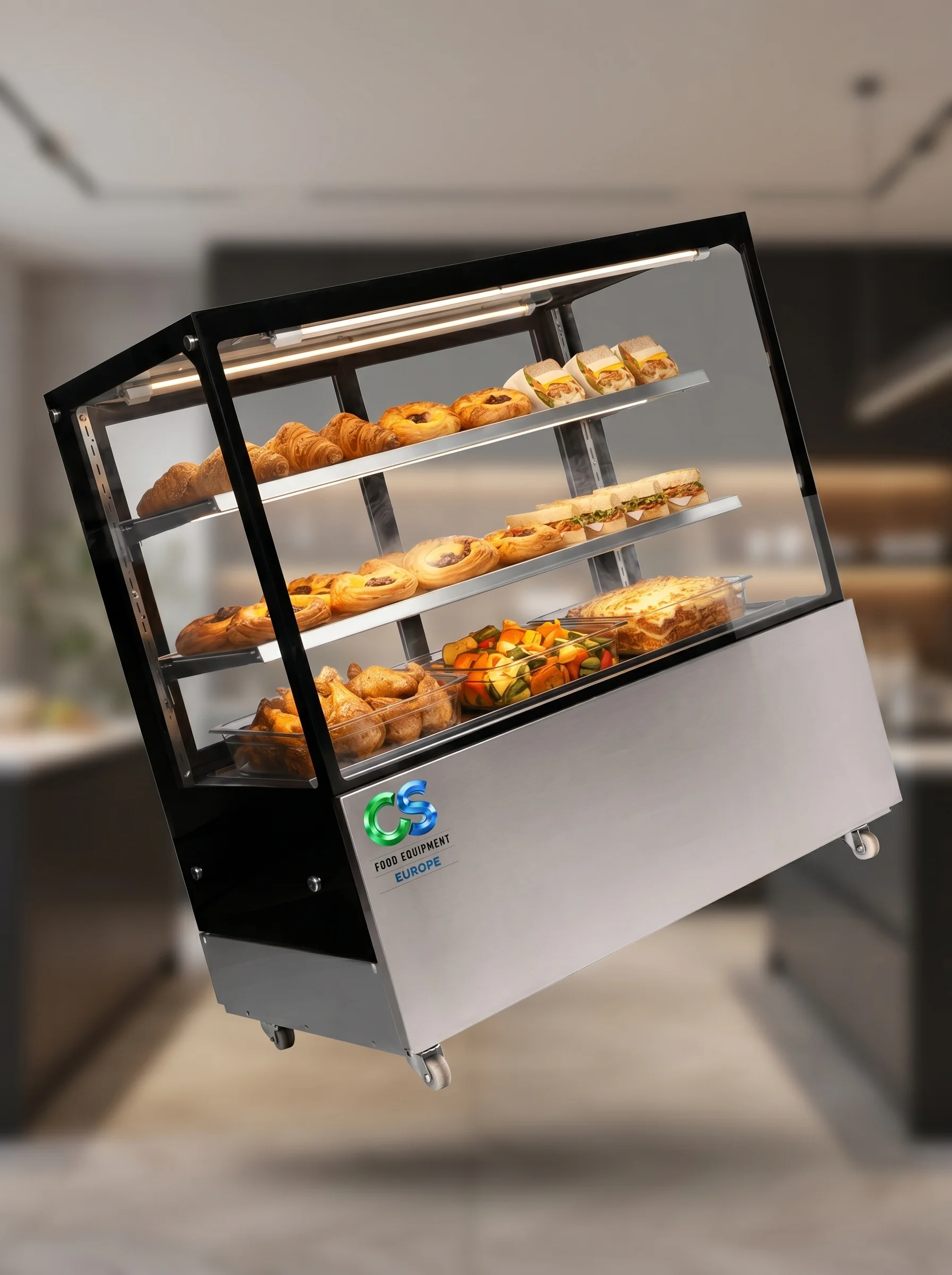 Standing Heated Display Warmers
